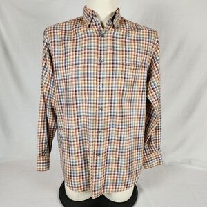 Tricots St. Raphael Plaid Check Shirt (M)